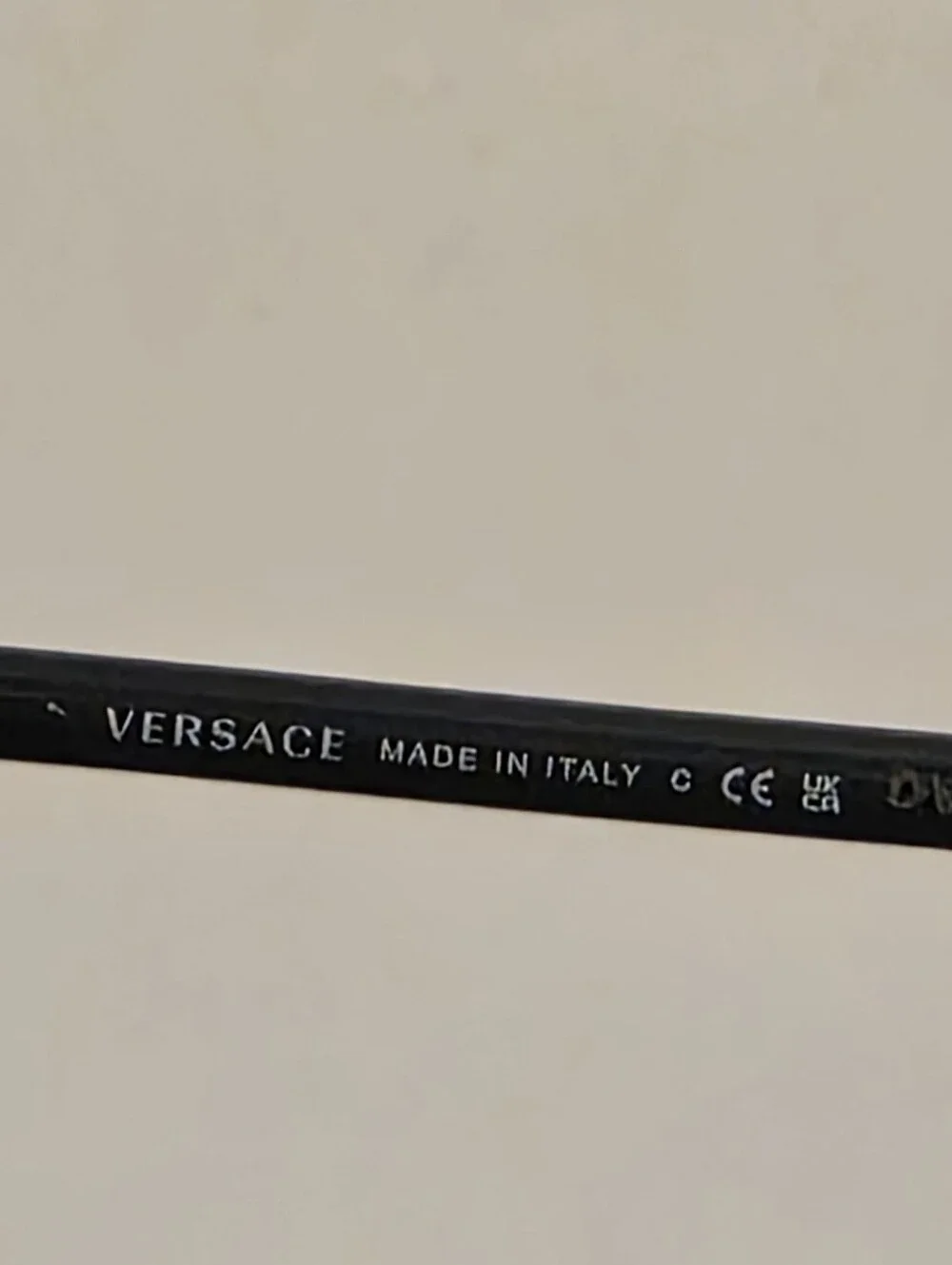 Versace VE1271 Black Gold Cat Eye Eyeglasses 54/18 New with Tags Medusa